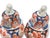 Late 19th Century Japanese Meiji Porcelain Imari Jars W/Foo Dog Lids, a Pair For Sale - Image 5 of 7