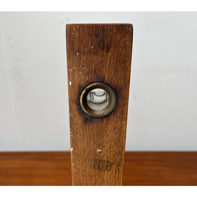 Brown Mid-Century Modern German Teak Waterlevel, 1950s For Sale - Image 8 of 18