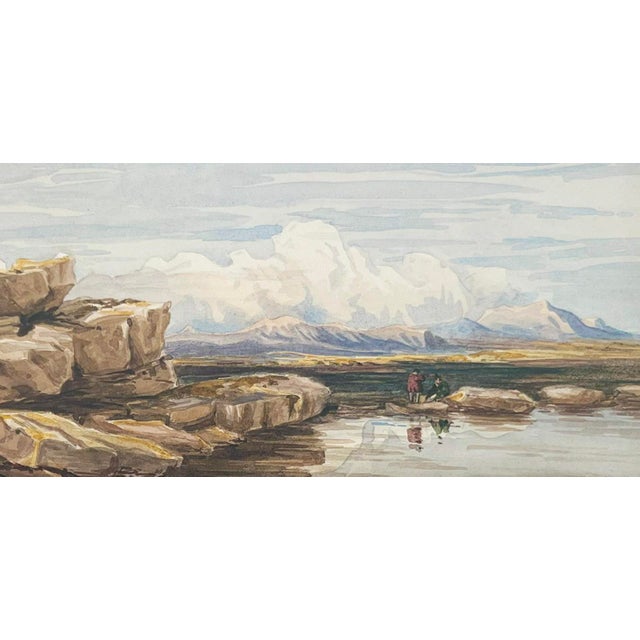 Late 19th Century On the Moors - England Original Watercolor 19th Century by David Cox the Younger For Sale - Image 5 of 8