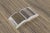 Beige Rug & Kilim’s Contemporary Kilim, Beige with Gray Textural Stripes For Sale - Image 8 of 9
