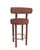 Collector Modern Moca Bar Chair in Safire 13 Fabric by Studio Rig For Sale - Image 4 of 7