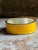 Hermès Vintage Lemon Yellow Enameled Metal Hinged Bangle Bracelet For Sale - Image 4 of 10