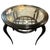 Round Coffee Table in Ebonized Wood and Screen-Printed Glass by Paolo Buffa, 1940 For Sale - Image 15 of 15