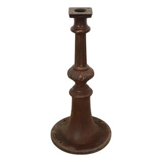 1920s Industrial Table Base Made in Cast Iron For Sale