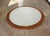 Vintage Round Teak Mirror, 1970s For Sale - Image 4 of 9