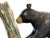 1940s 1940s Americana Folk Art Hand-Carved Wood Bear Statue For Sale - Image 5 of 7