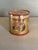 Arts & Crafts Early 20th Floral Gold Round Tin For Sale - Image 3 of 7
