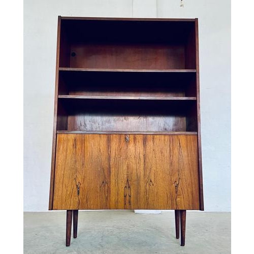 Vintage Danish Bookcase in Rosewood, 1965 For Sale - Image 4 of 18