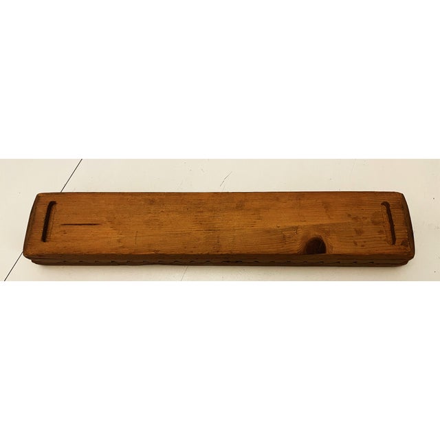 Beige Vintage GDR Wooden Cigar Press Mold from VEB Holzverarbeitungswerk Rennsteig, 1960s For Sale - Image 8 of 18