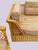 1970's McGuire Furniture Rattan "Willow" Collection 4 Piece Lounge Set by Davis Allen for McGuire For Sale - Image 11 of 18