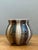 Ceramic Vintage Striped Studio Pottery Vase For Sale - Image 7 of 16