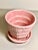 McCoy Pottery Small "Pink" Mid-Century Flowerpot and Saucer For Sale In Los Angeles - Image 6 of 10