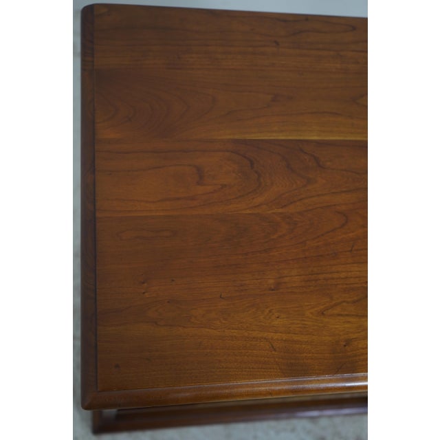 Pair Stickley Cherry 1 Drawer Nightstands For Sale - Image 16 of 18