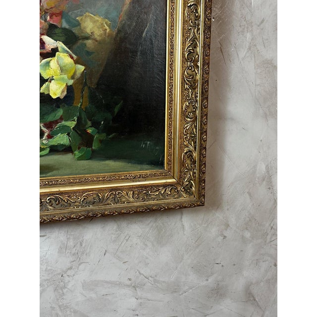Still Life Composition, 1900s, Oil Painting on Canvas, Framed For Sale - Image 10 of 13