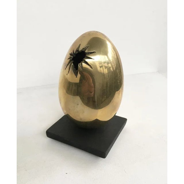 Gold Fanna Roncoroni, Forma Ovale, 1978, Bronze For Sale - Image 8 of 13