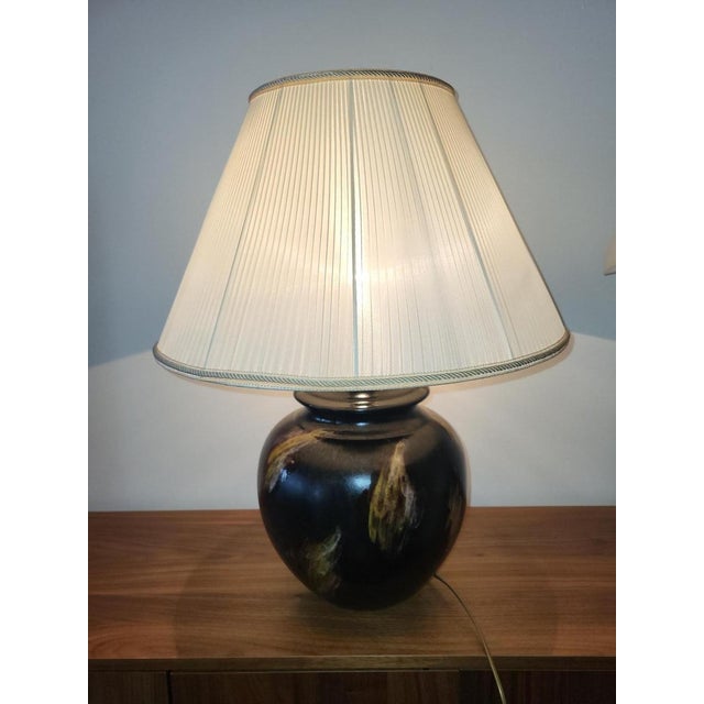 Ceramic Lamp by Hubert Olivier, France, 1980 For Sale - Image 3 of 18