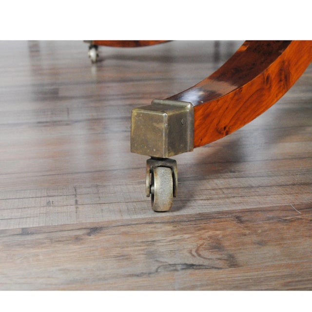 1970s Vintage English Round to Oval Dining For Sale - Image 10 of 13