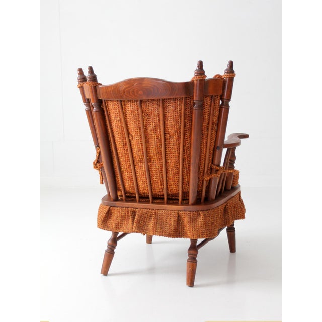 Mid Century Colonial Revival Spring Rocking Chair For Sale - Image 12 of 15