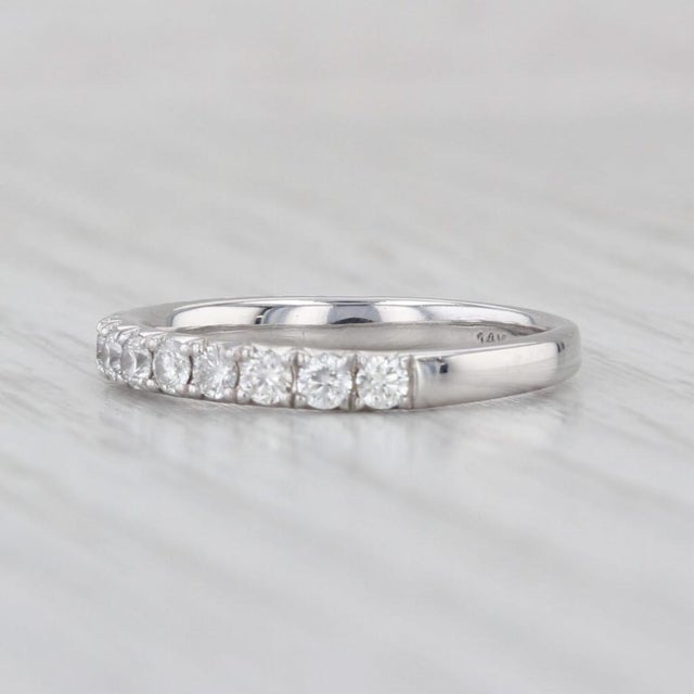 Gemstone Information: - Natural Diamonds - Total Carats - 0.48ctw Cut - Round Brilliant Color - G - H Clarity - VS2 Metal:...