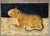 Rare Antique Zabihi Collection Tiger Large Rug - 4' x 6' For Sale - Image 11 of 12