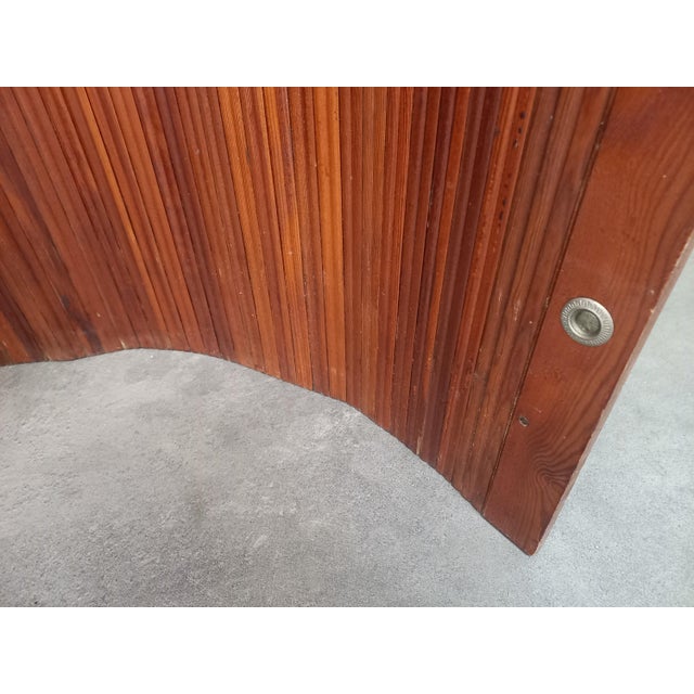 Undulating Slatted Screen, 1930s For Sale - Image 10 of 18