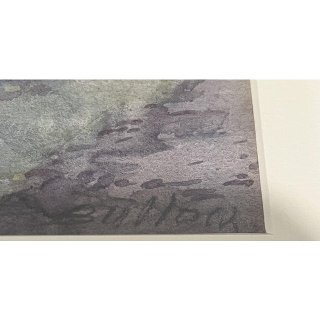 Watercolor by Beatrice S. Bullock Uk Watercolor Artist For Sale In Memphis - Image 6 of 6