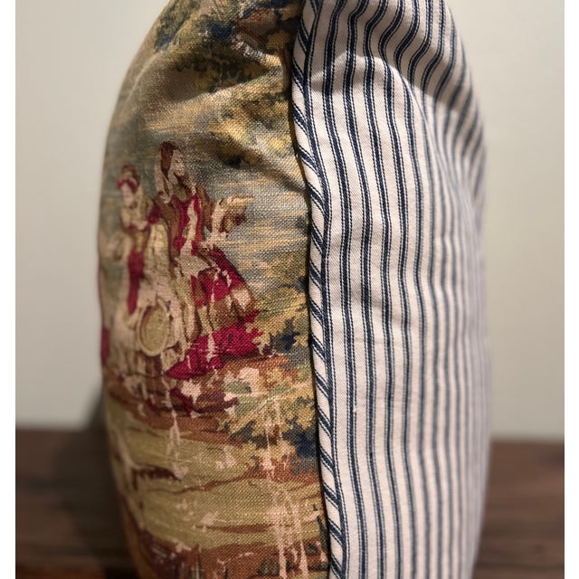 Classic, charming, and timeless — this decorative pillow cover brings French country style to life. The front features a...