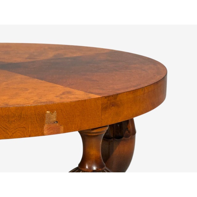 Swedish Modern, Coffee Table, Stained Birch, Sweden, 1930s For Sale - Image 13 of 14