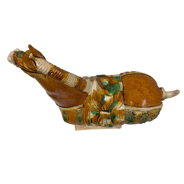 20th Century Chinese Ceramic Tang SanCai (Tri Color)Horse For Sale - Image 11 of 14