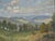 Heinrich Pforr, View of Meißner into the Werra Valley, Oil Painting on Canvas For Sale - Image 7 of 13