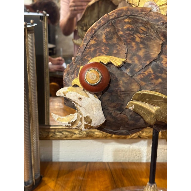 19th C. Italian Element Fish Sculpture For Sale In Dallas - Image 6 of 7