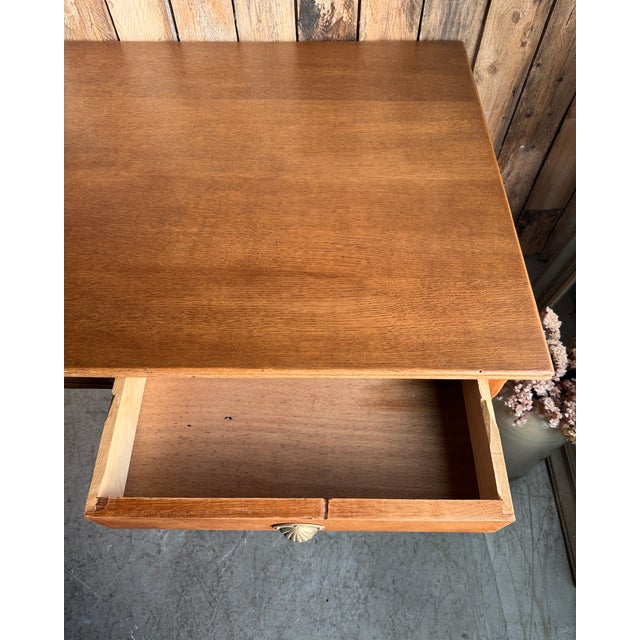 Vintage Desk in Oak, 1950s For Sale - Image 9 of 14
