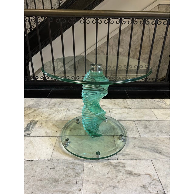 Vintage Helix Table For Sale In Los Angeles - Image 6 of 11