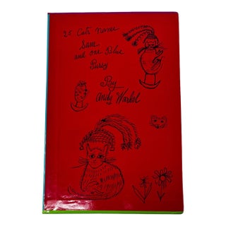 Andy Warhol 25 Cats/Holy Cats Set- 2 Pieces For Sale
