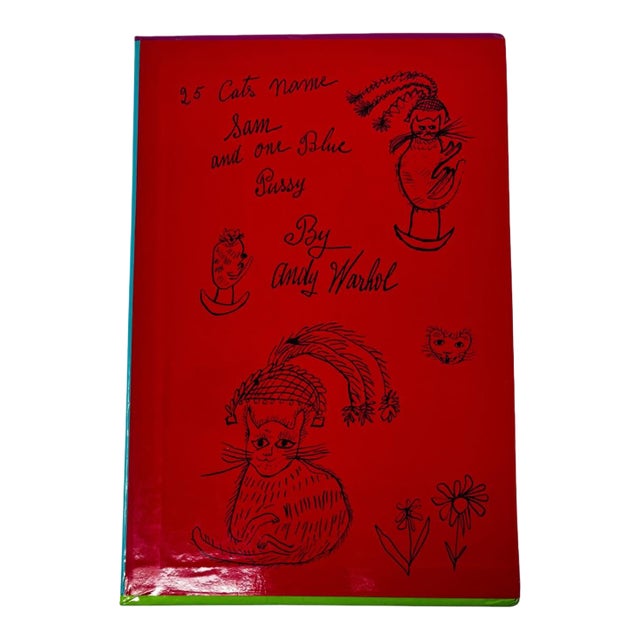 Andy Warhol 25 Cats/Holy Cats Set- 2 Pieces For Sale