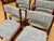 Set of Six Danish Modern Mahogany Framed Dining Chairs by Andels-Möbel-Magasinet, Denmark c.1960 For Sale In San Francisco - Image 6 of 7