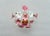 1970s Italian Murano Style Hand-Blown Original Pink and White Daisy Glass Flush Mount Chandelier (42x30 Cm)⁠ For Sale - Image 4 of 17