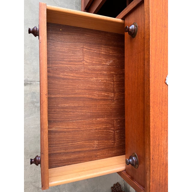 Vintage Sideboard in Teak, 1950 For Sale - Image 16 of 18