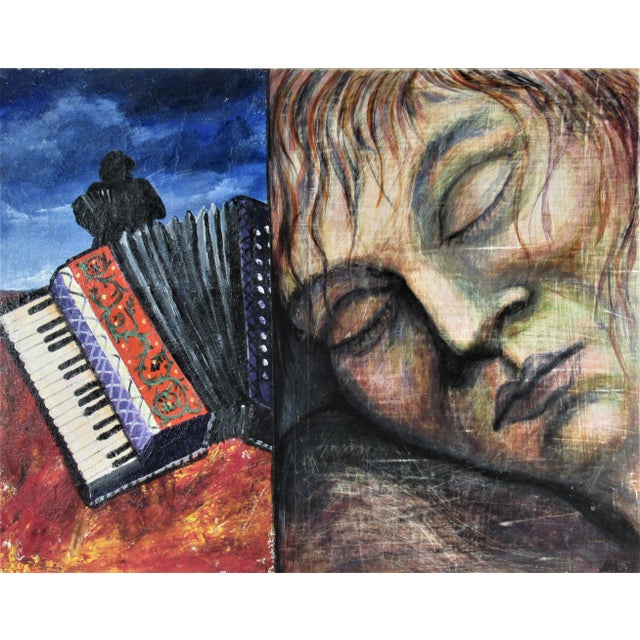 Early 21st Century Sol Aquino, Accordion, Circa2000 For Sale - Image 5 of 5