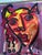 1970s Original Peter Keil Abstract Portrait Painting For Sale - Image 4 of 6