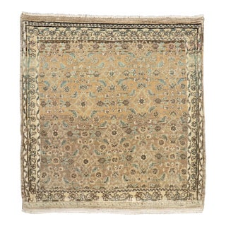 Bidjar Mini Square Rug no. j5138 For Sale