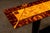 1970s 1970s Oscar Dell’Arredamento for Miniforms Burl Wood Console Table For Sale - Image 5 of 7