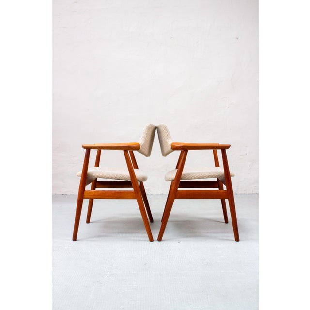 Mid-Century Danish GM11 Chair in Teak by Erik Kirkegaard for Glostrup, 1960s For Sale - Image 6 of 18