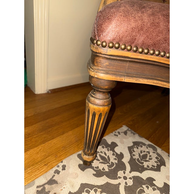 American 1970s Old Hickory Tannery Chair For Sale - Image 3 of 9