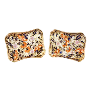 Mid 19th Century Staffordshire Dessert Plates- a Pair