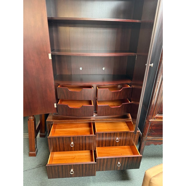 Contemporary Ethan Allen Lewis Armoire For Sale - Image 3 of 12