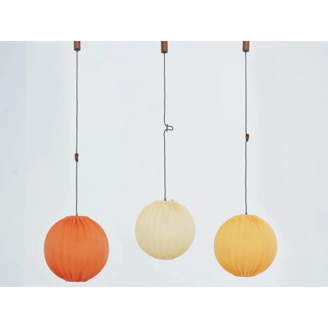 Swedish Balloon Lamps by Hans-Agne Jakobsson, 1960s, Set of 3 For Sale - Image 6 of 6