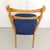 Vintage Maple Dining Chairs with Ultramarine Blue Fabric, 1950s, Set of 5 For Sale - Image 10 of 11