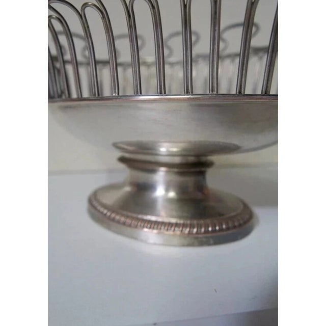 19th Century Louis XVI Wine Cooler in Silver Metal, France For Sale - Image 12 of 14