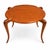 Exceptional sculptural wood occasional table attributed to Alan Goldberg, the distinguished American modernist architect...